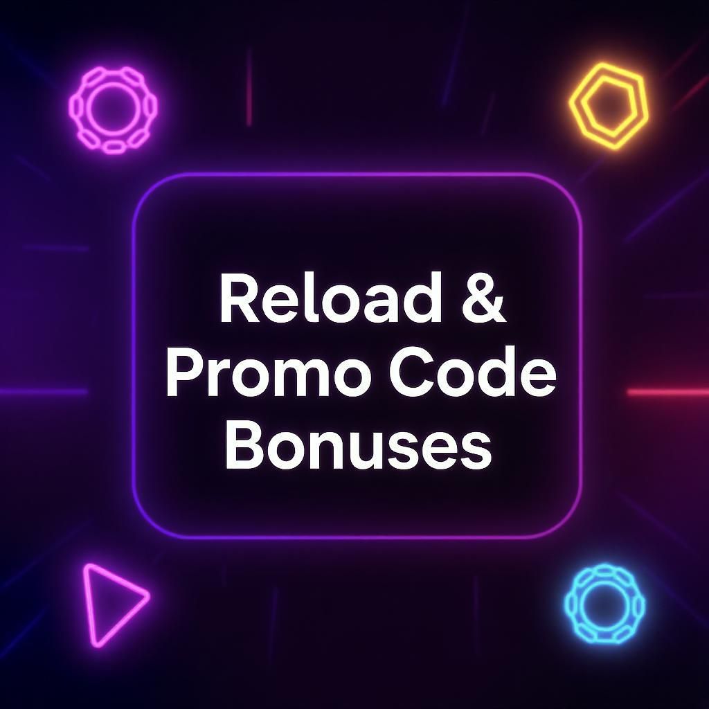 Reload & Promo Code Bonuses